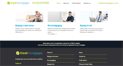 Desktop Screenshot of freshmortgages-uk.com
